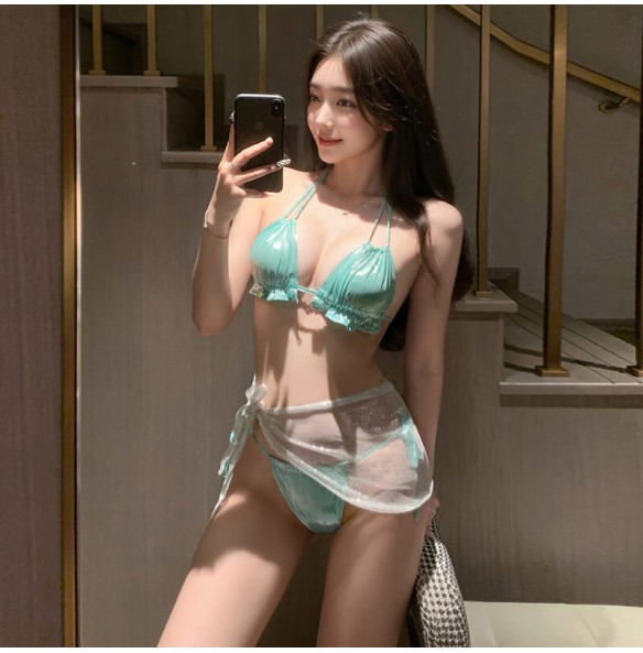 FEE ET MOI - Dreamy Sparkle Hot Spring (Green - Silver) FEE ET MOI - Dreamy Sparkle Hot Spring (Green - Silver)